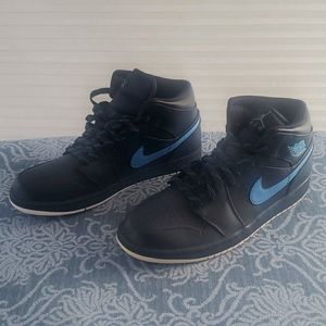 Air Jordan 1 Mid Navy/Carolina Blue